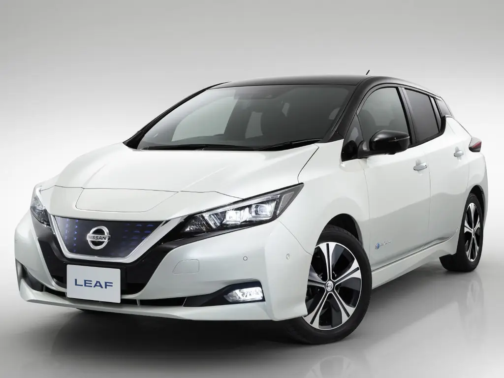 Nissan Leaf (ZE1) 2 поколение, хэтчбек 5 дв. (09.2017 - 05.2022)